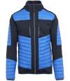 RG380 TRA563 Regatta E-Volve Unisex Thermal Hybrid Jacket Strong Blue / Navy colour image